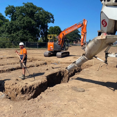 Groundworks Commence at Maes Yr Haul, St Asaph